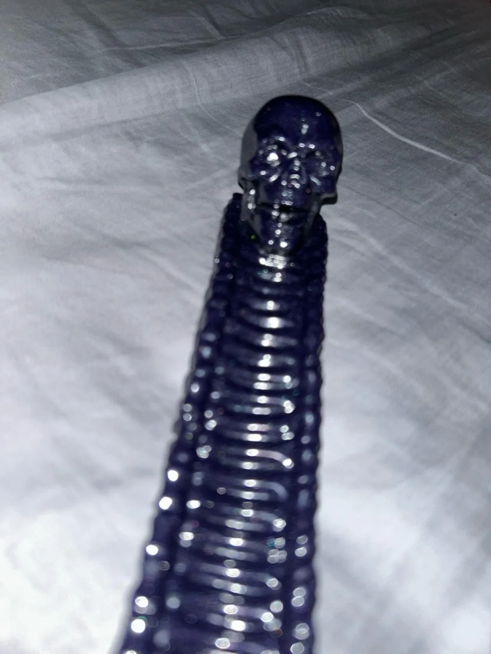Handmade dark purple